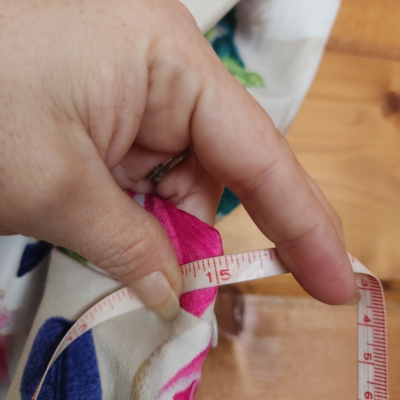 Express One Shoulder Bodycon Sheath Dress Floral Tropical Pleated Stretch Size 2 - Picture 10 of 10